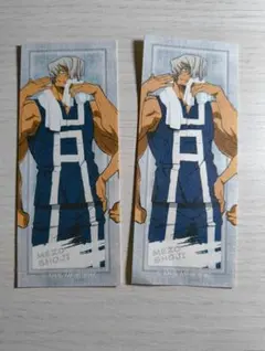 僕のヒーローアカデミア 極楽湯コラボ 和紙風ステッカー 障子目蔵 2枚セット