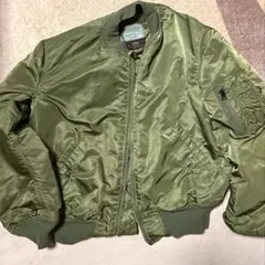 Alpha Industries MA-1 フライトジャケット カーキ Mサイズのサムネイル