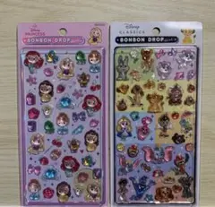 ディズニー ボンボンドロップシール クラシック プリンセス