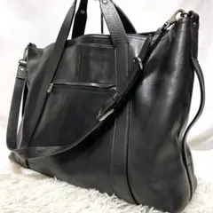 エルゴポック　オールレザー　ブリーフケース　ショルダーバッグ　2wayのサムネイル