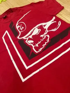 メタルマリーシャ Tシャツ M相当 赤 METAL MULISHA スカル