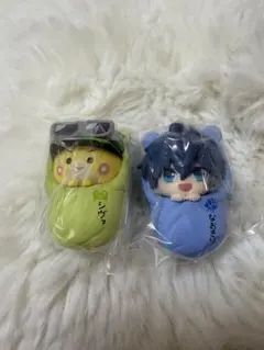 カラフルピーチ　おくるみ マスコット チャーム なおきりさん　シヴァさん