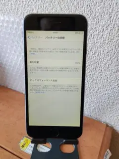 Apple iPhone 6 64GB バッテリー99% sim docomo