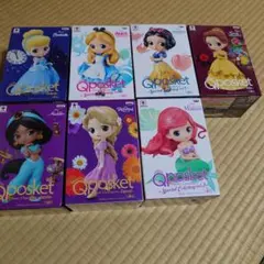 ディズニー　プリンセス　Qposket　7個セット