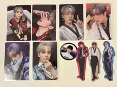 ATEEZ トレカ＋シールセット(ユノ)82-2