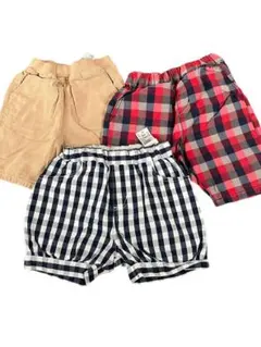 無印ハーフパンツ＆その他　3点セット サイズ80