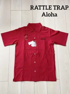 未使用 タグ付きRATTLE TRAP Aloha State刺繍 アロハシャツのサムネイル