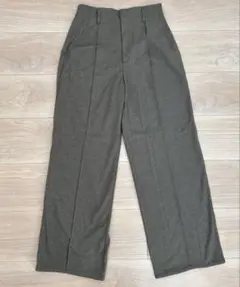 GU ブラッシュドジャージーワイドパンツ