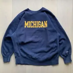 80s チャンピオン USA製 リバースウィーブ Michigan トリコタグ