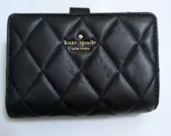 T*i様 kate spade ブラック 二つ折り財布 キルティング2
