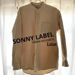 SONNY LABEL コーデュロイ長袖シャツ ベージュのサムネイル