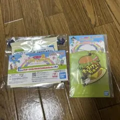 たまごっち一番くじ　E賞F賞 巾着コレクション、ラバーチャームのセット