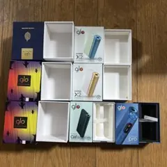 glo HYPER & virto for glo HILO 空箱セット - メルカリ