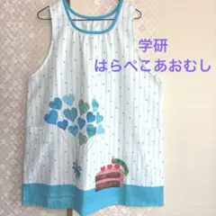 保育士エプロン　はらぺこあおむし　♡ハートいっぱいエプロン♡