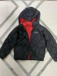 mon-bell リバーシブルダウン　140サイズ 黒/赤