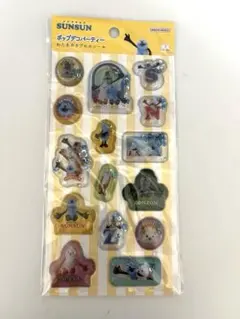 スンスン　ポップデコパーティ　わたあめカプセルシール