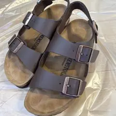 【美品】BIRKENSTOCK ミラノ　ダークブラウン サイズ35 22.5cmのサムネイル
