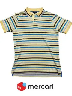 MCGREGOR ストライプ ポロシャツ M