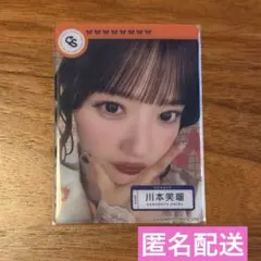 【即購入可】川本笑瑠 カワラボカフェ クリアトレカ