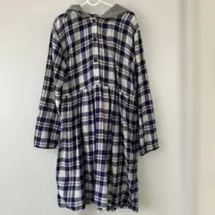 H&M チェック柄ワンピース　140