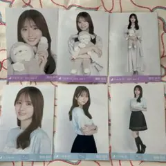 乃木坂46 菅原咲月 全国ツアーTシャツ 北海道ver.コーデ 6種 生写真
