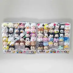 【美品】ツムツム 68体＋紙製収納BOX2個セット