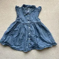 babyGap ノースリーブデニムワンピース 12-18ヶ月