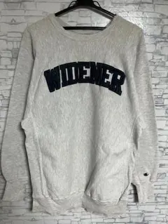 古着 リバースウィーブ 90s カレッジ トレーナー スウェット USA グレー