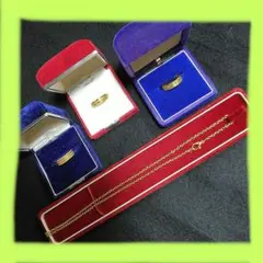 レ*ゞ様 【遺品整理】【生前整理】18KGPネックレス　リング　まとめ
