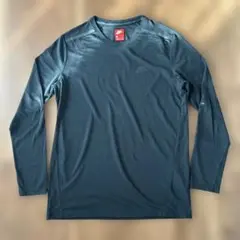 美品 ナイキ 長袖カットソー テックTシャツ S ブラック テックフリースのサムネイル