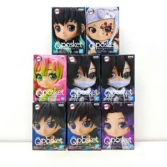新品.開封品 鬼滅の刃 Q posket petit フィギュア 8点セット