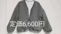 【２時間着用】サマンサモスモスブルー リバーシブルボアジャケット