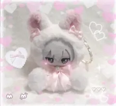 ぬい服 ちびぐるみ おすわり たれ耳 うさぎ - メルカリ