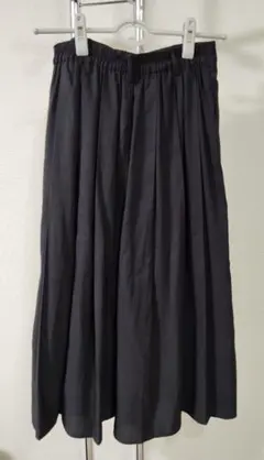 PAGE　BOY　フレアシルエット キュロット黒 Fサイズ