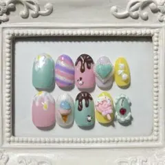 【即発送可】ヴァネロペネイル　パルパルーザ　スイーツネイル　No.68