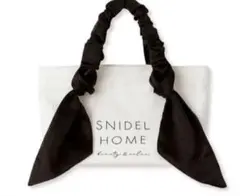 スナイデルホーム　オーガニックキャンバストート -SMALL- ブラック