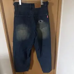 9090 バギーデニム バルーン ロゴ