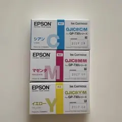 未使用】EPSON GP730シリーズ インクカートリッジ 4色セット - メルカリ
