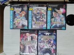 【展示】ファンタシースターシリーズ PS2ソフト 5本セット