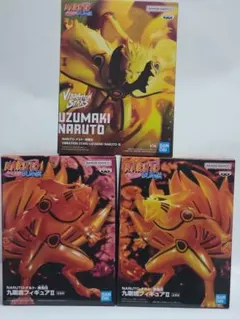 NARUTO疾風伝フィギュア3種セット