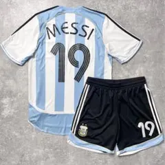 【正規06-07 adidas Argentina home MESSI#19】