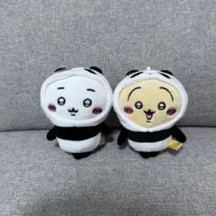 【新品未使用】ちいかわ パンダ　マスコット　　ちいかわ　うさぎ　2個セット✨