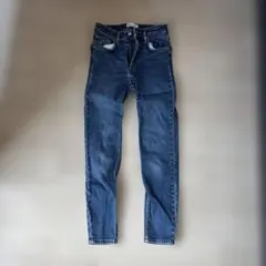 ZARA スキニーデニム ダークブルー 34