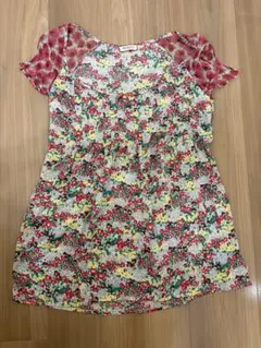 MAX&Co フリル花柄チュニックのサムネイル