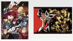 ペルソナ5ザ・ロイヤル　一番くじ　D賞　ポスター　コンプリート　2点セット