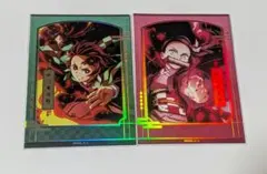 鬼滅の刃 全集中展 海外限定 ホログラムカード 炭治郎 禰豆子 2枚セット