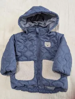 SIMPLE FREE 中綿コート 80サイズ ブルー