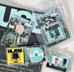 【新品未使用】BTS JIMIN ジミン CDキーホルダー MUSE アクキー