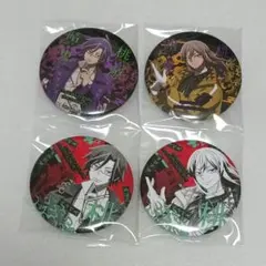 セガラッキーくじ 桃源暗鬼 D賞 缶バッジセット 桃華月詠 桃寺神門