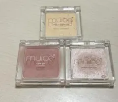 チーク ハイライト スポットメンテパウダー セット/ muice